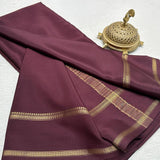Traditional Mysore Crepe Silk Saree
