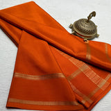Traditional Mysore Crepe Silk Saree