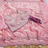 Premium Two Tone Fandy Silk Saree