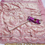Premium Two Tone Fandy Silk Saree