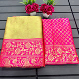 Yagnik Art Silk Jacquard Silk Saree