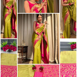 Yagnik Art Silk Jacquard Silk Saree