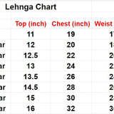 Traditional Banglori Silk Kids Lehenga