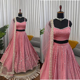 Premium Boutique Satin Silk Lehenga