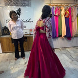 Sangeet Rani Pink Silk Lehenga Choli