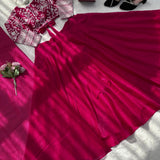Sangeet Rani Pink Silk Lehenga Choli