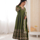 Elegant Embroidered Sequence Anarkali