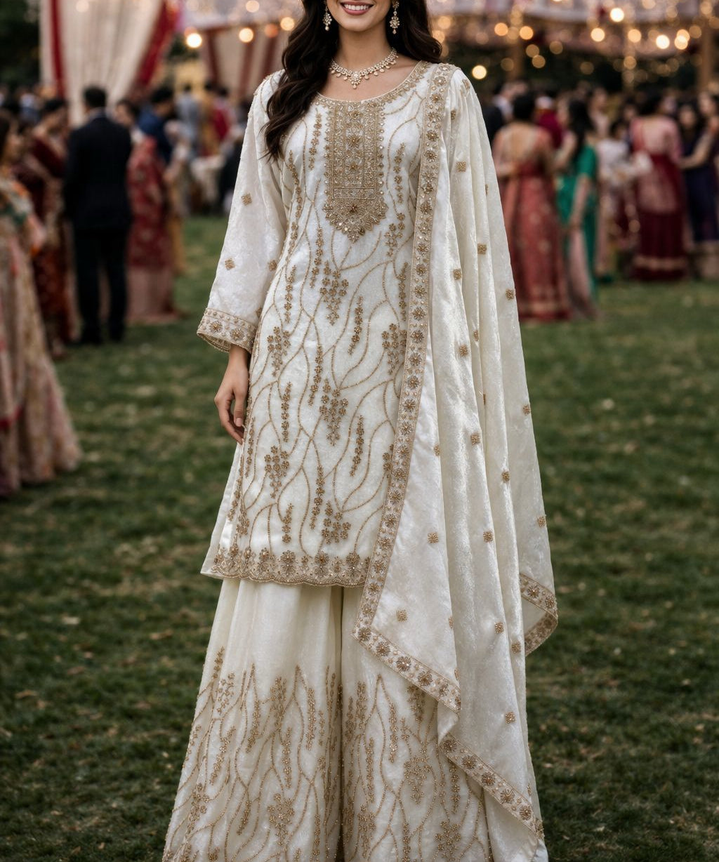 Afrin Grand Wedding Embroidered Suit