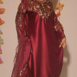 Panjabi Style Satin Silk Suit