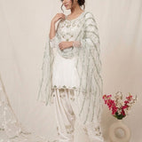 Panjabi Style Satin Silk Suit