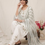 Panjabi Style Satin Silk Suit