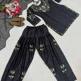 Panjabi Style Satin Silk Suit