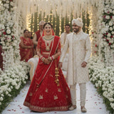 Reddish Premium Embroidered Lehenga