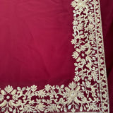 Modern Style Georgette Straigt Suit