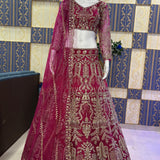 Premium Bridal Embroidered Lehenga
