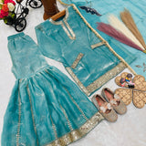 Sea Green Beautiful Kids Suit