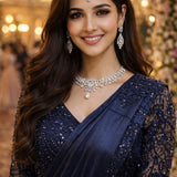 Sahad Satin Ready To Wear Saree