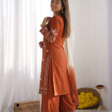 Classic Reyon Embroidered Suit