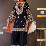Classic Reyon Embroidered Suit