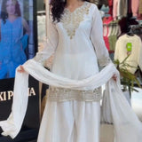 Wedding Special Silk Top Plazzo