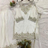 Wedding Special Silk Top Plazzo