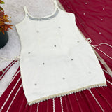 Trendy Fendy Silk Top Lehenga