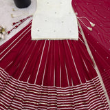 Trendy Fendy Silk Top Lehenga