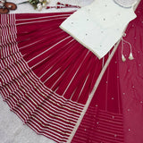 Trendy Fendy Silk Top Lehenga