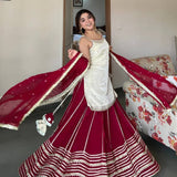Trendy Fendy Silk Top Lehenga