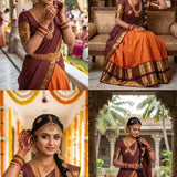 Traditional Kanchi Cotton Lehenga Choli
