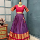 Traditional Kanchi Cotton Lehenga Choli