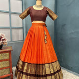 Traditional Kanchi Cotton Lehenga Choli