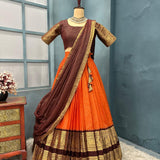 Traditional Kanchi Cotton Lehenga Choli