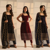 Zoya Roman Glass Straight Suit