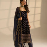 Zoya Roman Glass Straight Suit