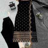 Zoya Roman Glass Straight Suit