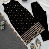 Zoya Roman Glass Straight Suit