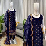Zoya Roman Glass Straight Suit