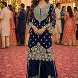 Premium Hima Embroidered Suit