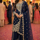 Premium Hima Embroidered Suit
