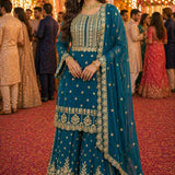 Premium Hima Embroidered Suit