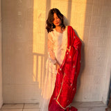 Classic Fendy Silk Top Sharara