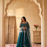 Premium Bridal Embroidered Lehenga