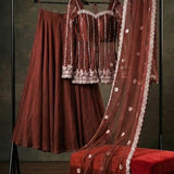 Premium Bridal Embroidered Lehenga