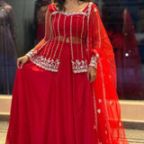 Premium Bridal Embroidered Lehenga