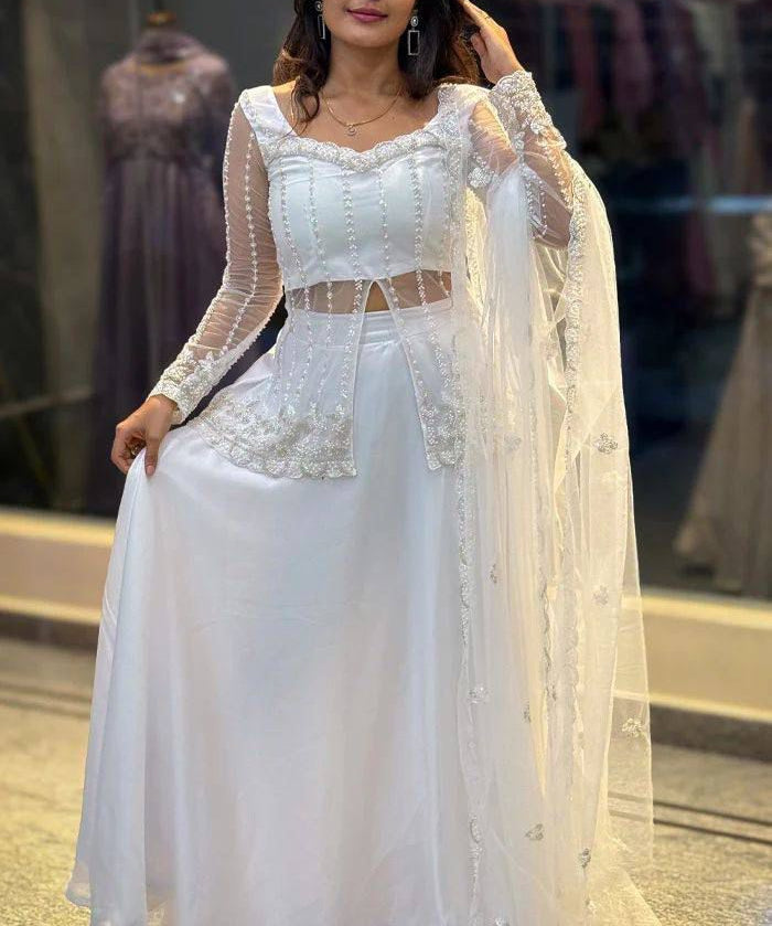Premium Bridal Embroidered Lehenga