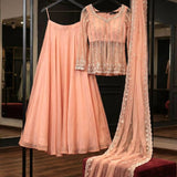 Premium Bridal Embroidered Lehenga