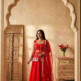 Premium Bridal Embroidered Lehenga