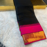 Korvai Border Silk Uniform Saree
