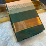 Korvai Border Silk Uniform Saree